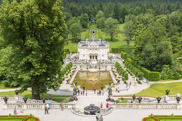 The Linderhof Palace in Bavaria.