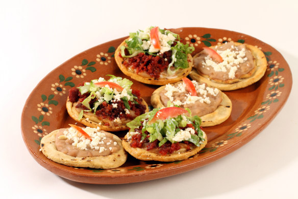 The perfect snack, Mexican gorditas.