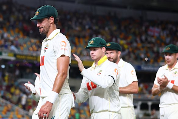 Mitchell Starc produced another fine display of bowling.