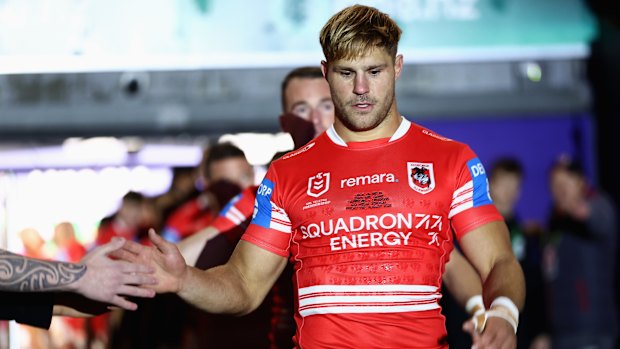 Lon-serving Jack De Belin has left the Dragons to join Parramatta.
 