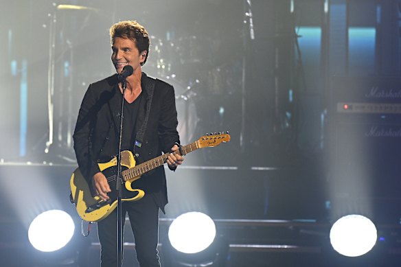 Richard Marx performs during the 65th TV WEEK Logie Awards. 