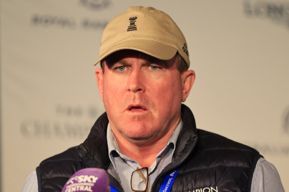 Trainer John O’Shea.