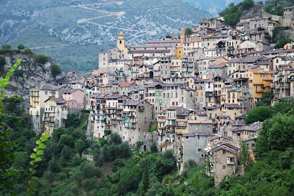 Saorge, perched in the Roya Valley in France’s south-eastern Alpes-Maritime region, is nicknamed a “French Tibet”.