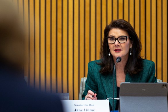 Liberal senator Jane Hume.