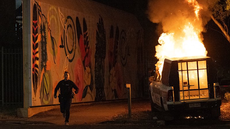 In pictures: Alice Springs riot