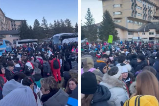 Roccaraso, a ski town in Italy, has put a cap on bus numbers after a TikTok video drew thousands of day trippers.