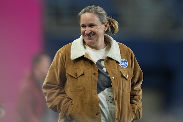 Seattle Reign head coach Laura Harvey.
