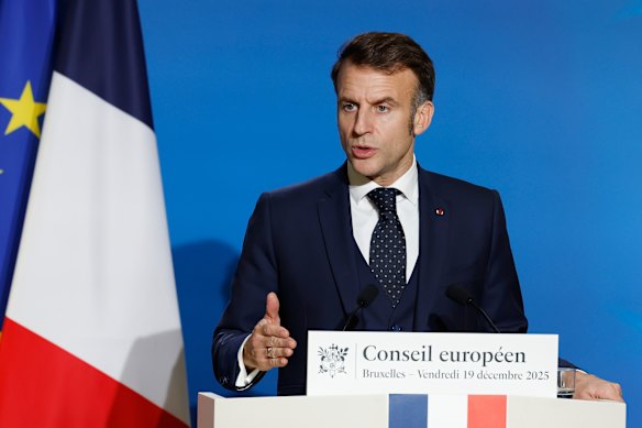 French President Emmanuel Macron said Europe would “stand firm against pressure” and protect Europeans.