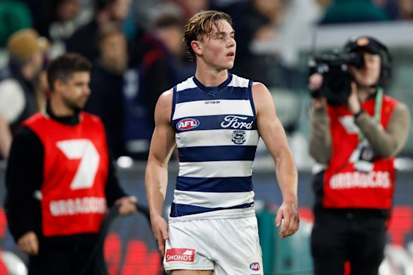 Geelong’s Tanner Bruhn did not play a game this season.