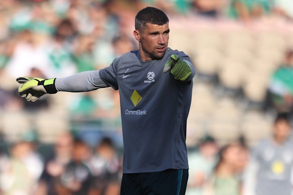 Socceroos skipper Mat Ryan.