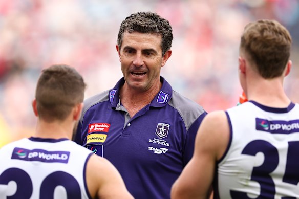 Jaymie Graham guiding Fremantle.