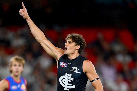 The options for Charlie Curnow to leave Carlton while still under contract are limited.