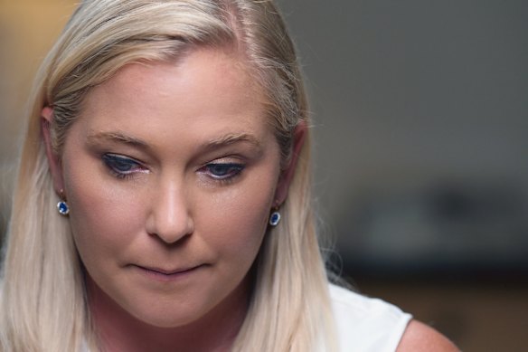 Virginia Giuffre in the Netflix documentary Jeffrey Epstein: Filthy Rich.