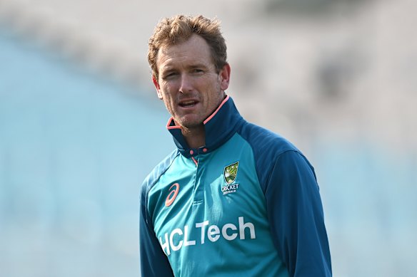 Australia’s head selector George Bailey. 