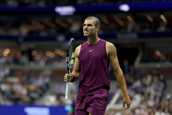World No. 2 Carlos Alcaraz.