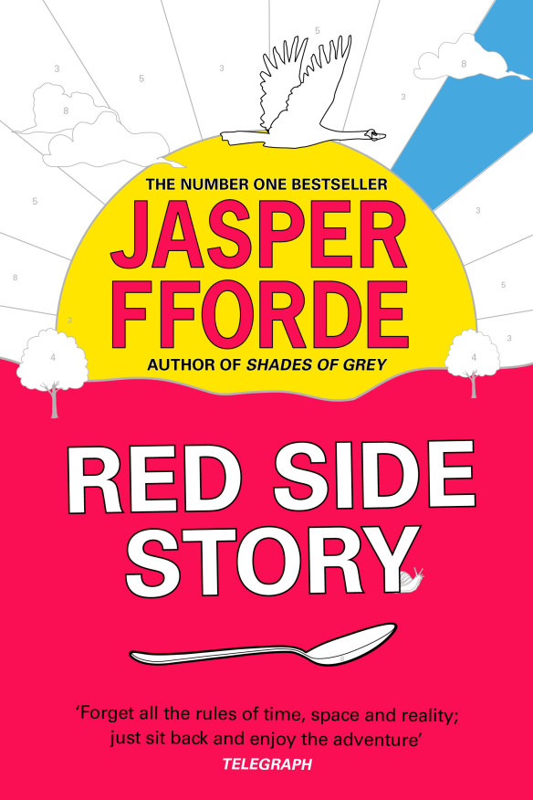 Fforde’s new novel <i>Red Side Story</i>.