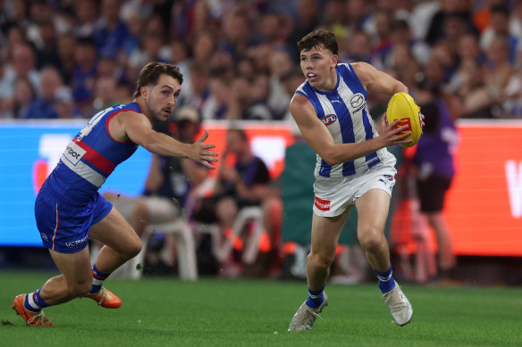 Finn O’Sullivan was excellent in his first game of AFL