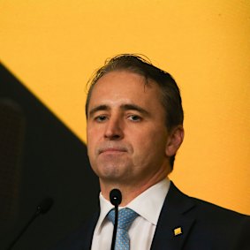 CommBank chief executive Matt Comyn predicted more rapid technological change to help meet emissions targets in decades to come.