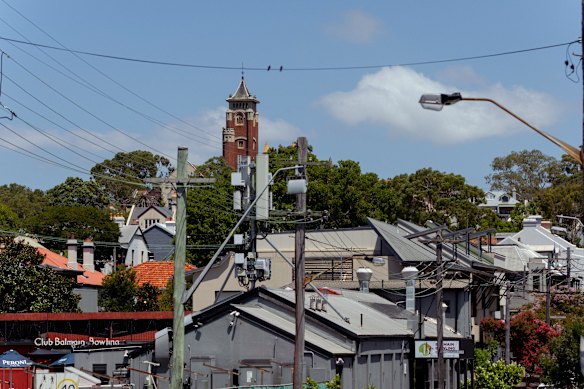 Balmain, in Sydney’s inner west, is populated with historic homes and public buildings.