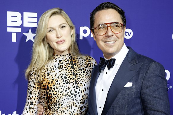 Olivia Nuzzi and Ryan Lizza attend a White House Correspondents’ Dinner after party in April 2023.