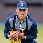 Cooper Connolly at training ahead of the first Test.