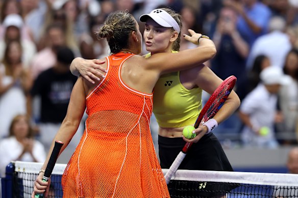 Rybakina defeated Sabalenka in a thrilling US Open women’s singles final.