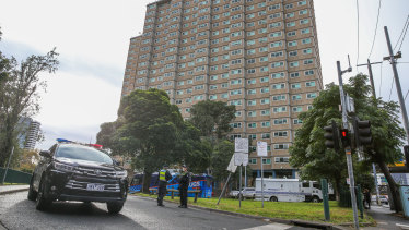 Nine Flemington and North Melbourne public housing estates were forced into lockdown.