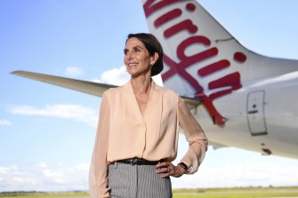Jayne Hrdlicka, directrice générale de Virgin Australia.