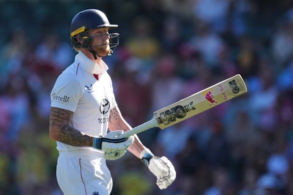 Ben Stokes’ batting has trailed off alarmingly.
