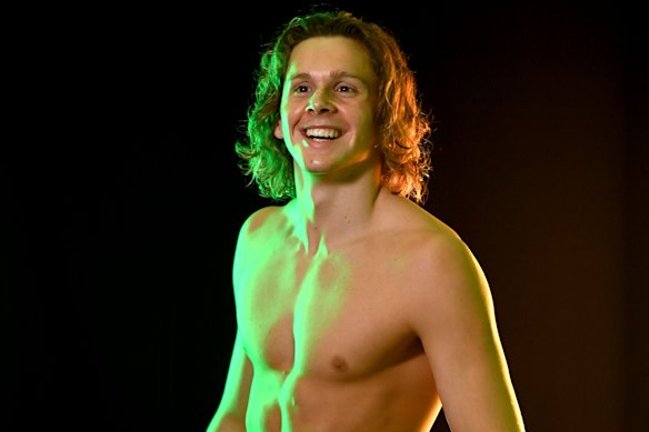 Isaac Cooper ahead of the Tokyo Olympics. 