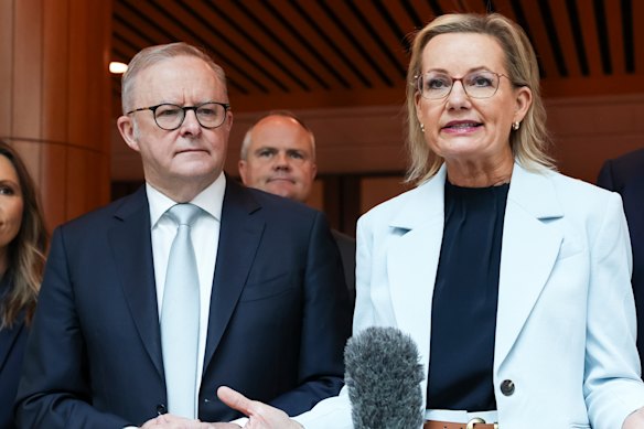 Prime Minister Anthony Albanese and Opposition Leader Sussan Ley earlier this year.