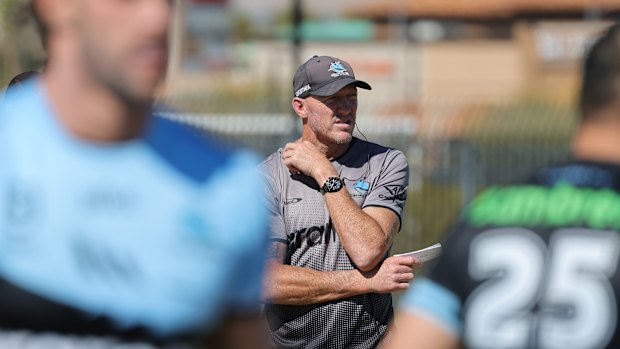 Sharks coach Craig Fitzgibbon has steered his team to consecutive preliminary finals.