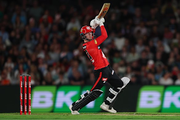 Star Melbourne Renegades batter Jake Fraser-McGurk.