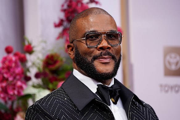 Tyler Perry in June, the month he was first accused of sexual assault.