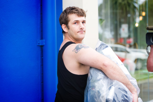 John Torney when he was released after his trial in 2016.