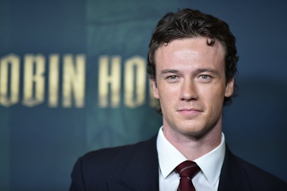 Jack Patten at the premiere of Robin Hood in Los Angeles.