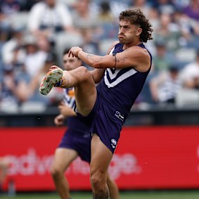 Jackson is Fremantle’s No.1 ruckman while Sean Darcy is sidelined with injury.