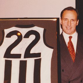 Not all black and white for Paul Keating.