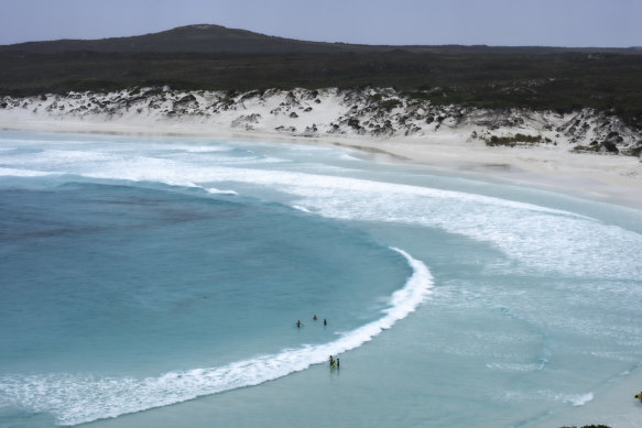 Wharton Beach at Duke of Orleans Bay near Esperance.