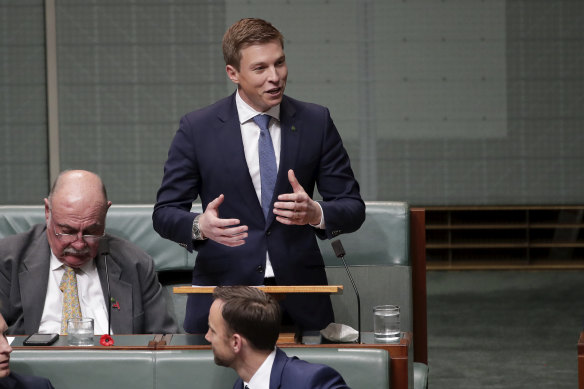 Julian Simmonds spent a term in federal parliament before he was ousted by Greens MP Elizabeth Watson-Brown.