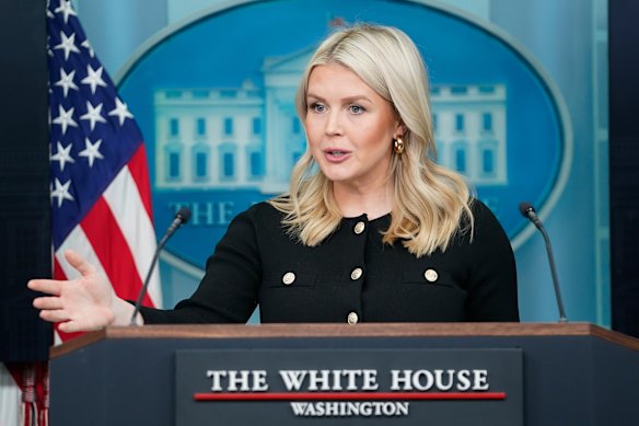 White House press secretary Karoline Leavitt said there were many reasons to strike Iran but diplomacy remained Trump’s first preference.