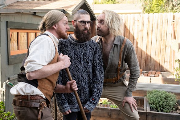 A scene from Aunty Donna’s Big Ol’ House of Fun.