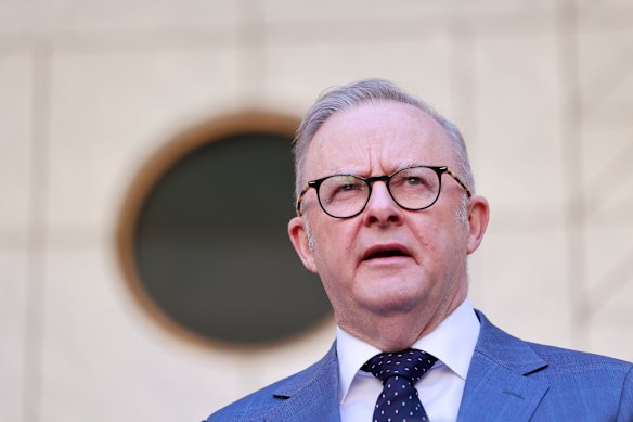 Prime Minister Anthony Albanese. 
