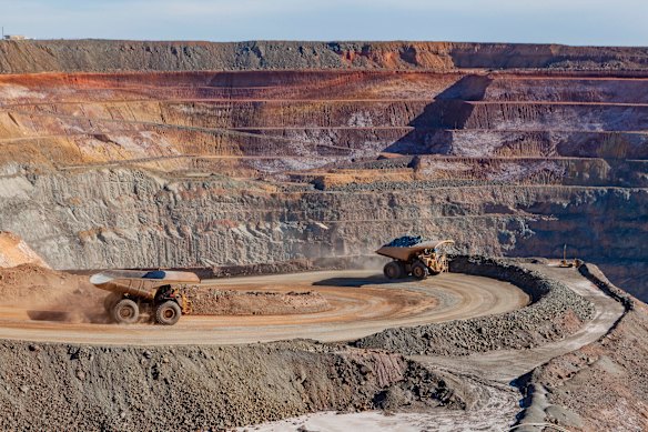 Northern Star’s Super Pit gold mine at Kalgoorlie.