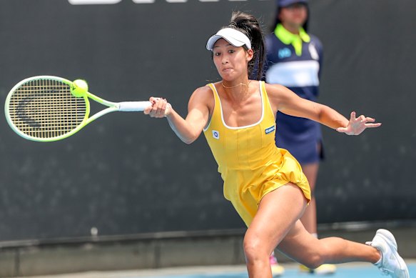 Priscilla Hon is into the second round of the 2026 Australian Open.