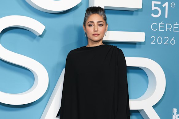 Farahani in Paris in February.