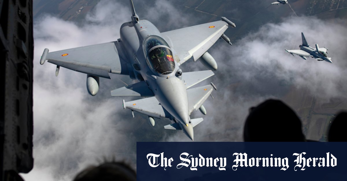 Russian planes violate Lithuanian airspace as Putin hits back at ‘unfriendly’ sanctions