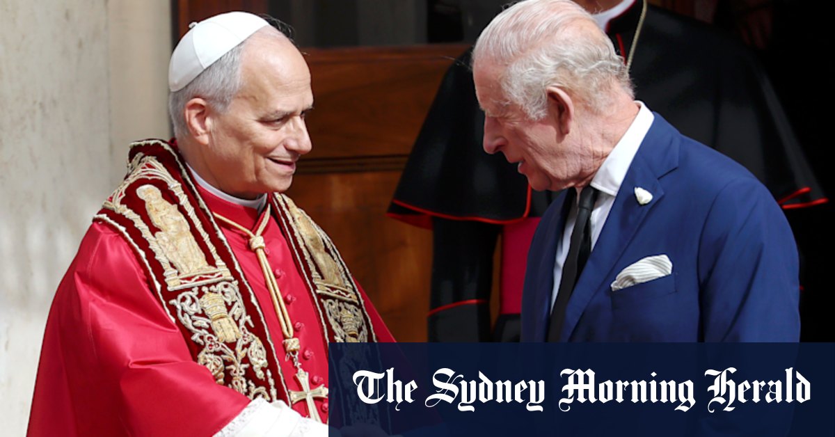 King Charles, Pope Leo make history as they pray together in 500-year first