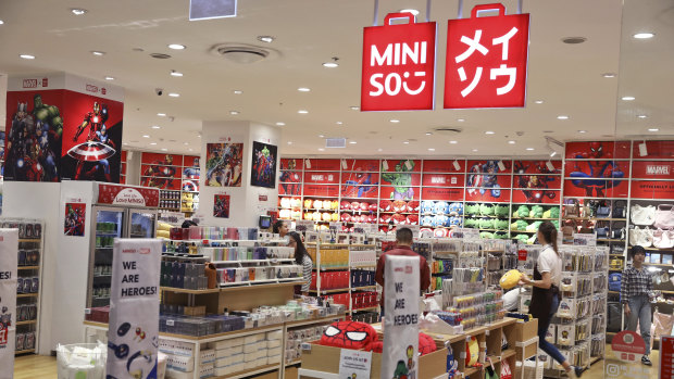 Miniso outlets have expanded around the world.