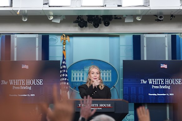 “The United States does intend to seize the oil,” White House press secretary Karoline Leavitt told reporters.